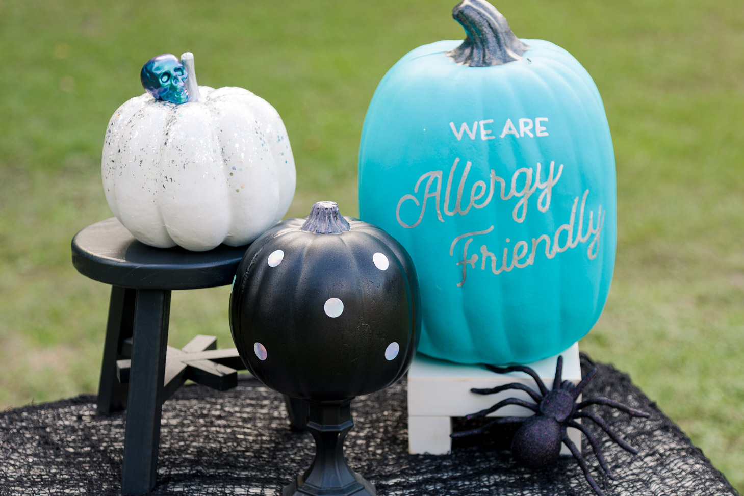 The Easiest DIY Holographic Pumpkin