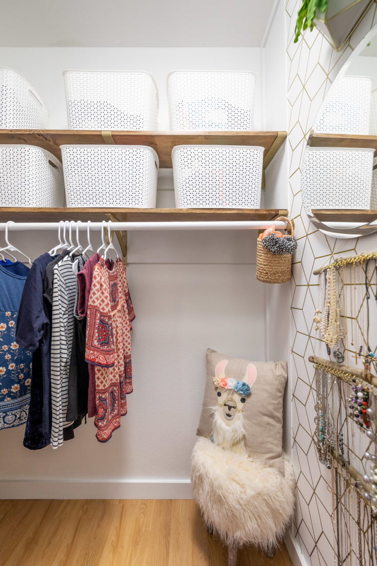 One Room Challenge: Week 6 Boho Closet Reveal - Olivia OHern