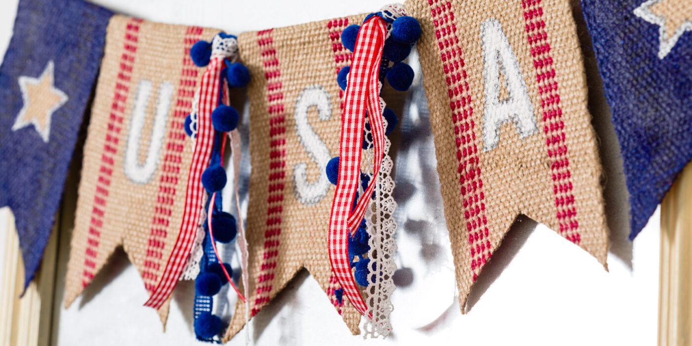 Fourth of July Bunting
