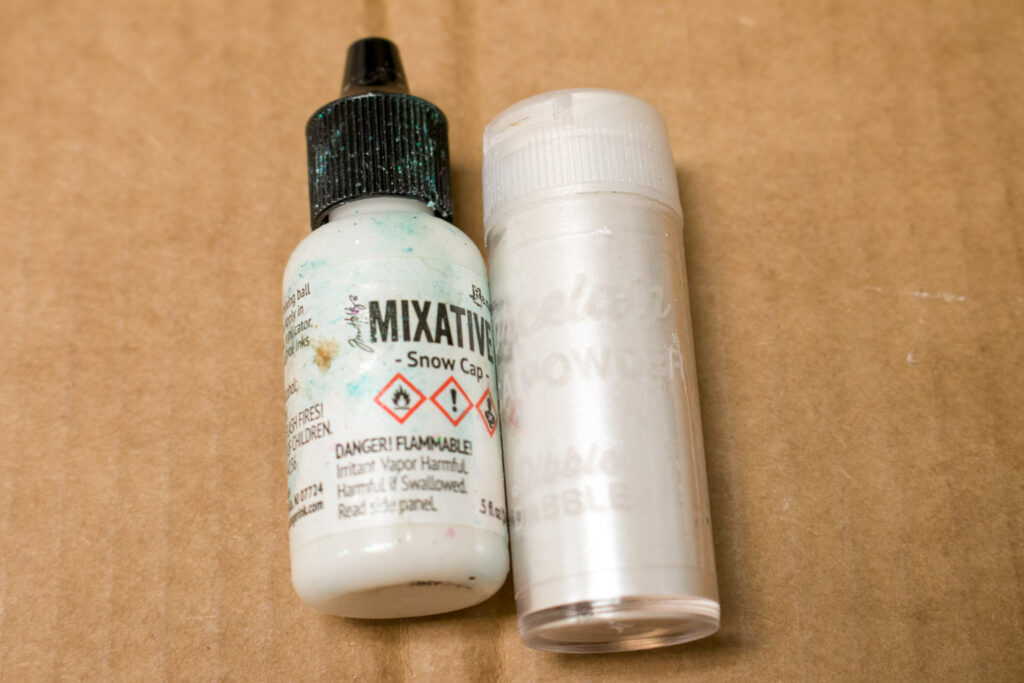 White Mixative & Mica Powder