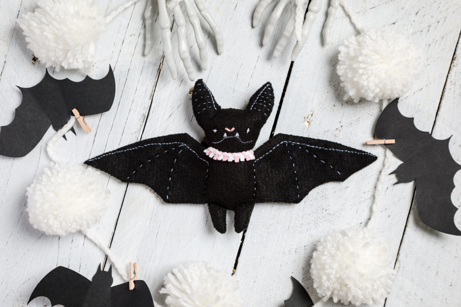 How to make a Hand Sewn Stuffed Bat