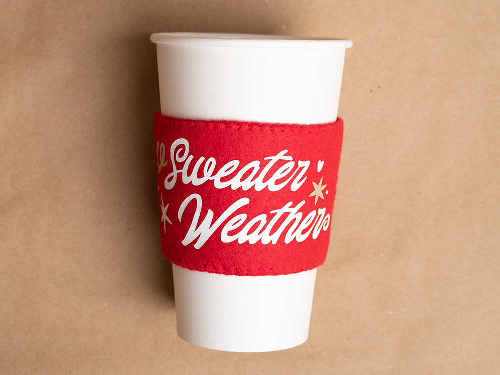 DIY Coffee Cup Sleeve: Easy Felt Cozy How To