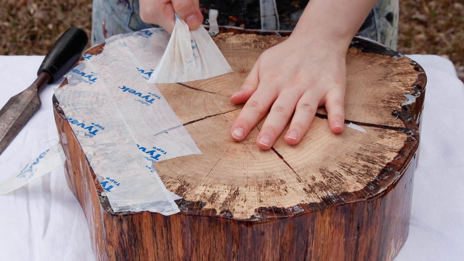 How to Make a Live Edge Table | Olivia OHern